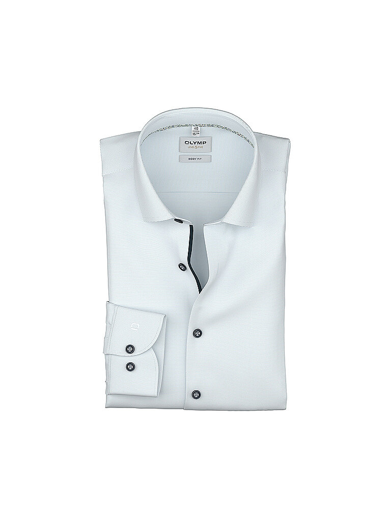 OLYMP Level Five Hemd Body Fit Hellblau 37 6